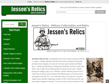 Tablet Screenshot of jessensrelics.com